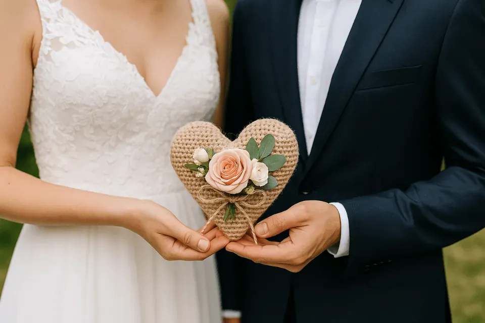 Regalos de boda hechos a mano