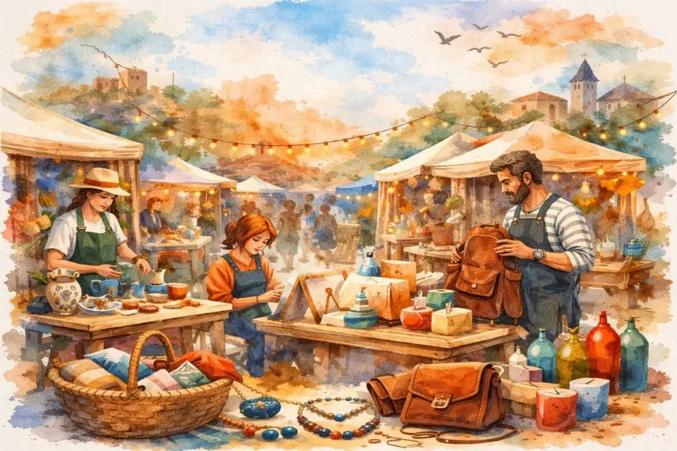 Mercados artesanales: tradición, creatividad y oportunidades para creadores