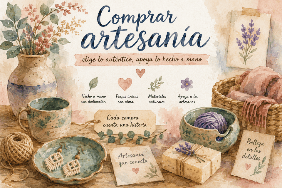 Comprar artesanía: la mejor forma de encontrar productos únicos y apoyar a los artesanos