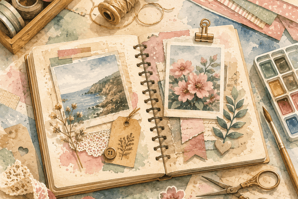 ¿Qué es el scrapbooking? Descubre el arte de convertir tus recuerdos en algo único