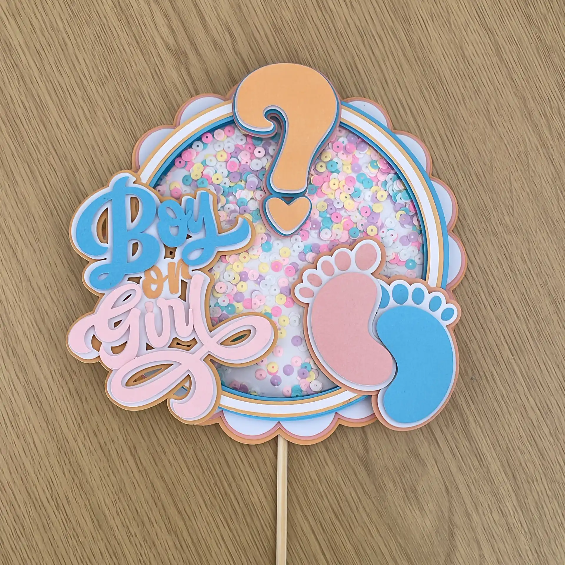 Topper para pastel - Imagen 4