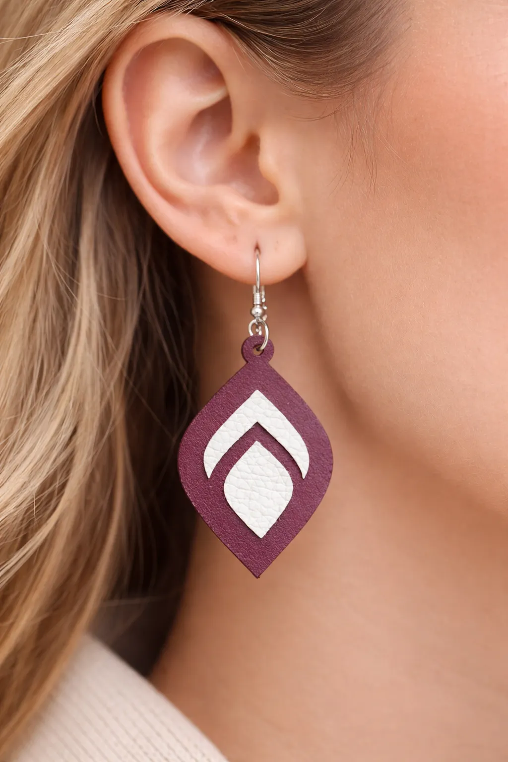 Pendientes geométricos artesanales