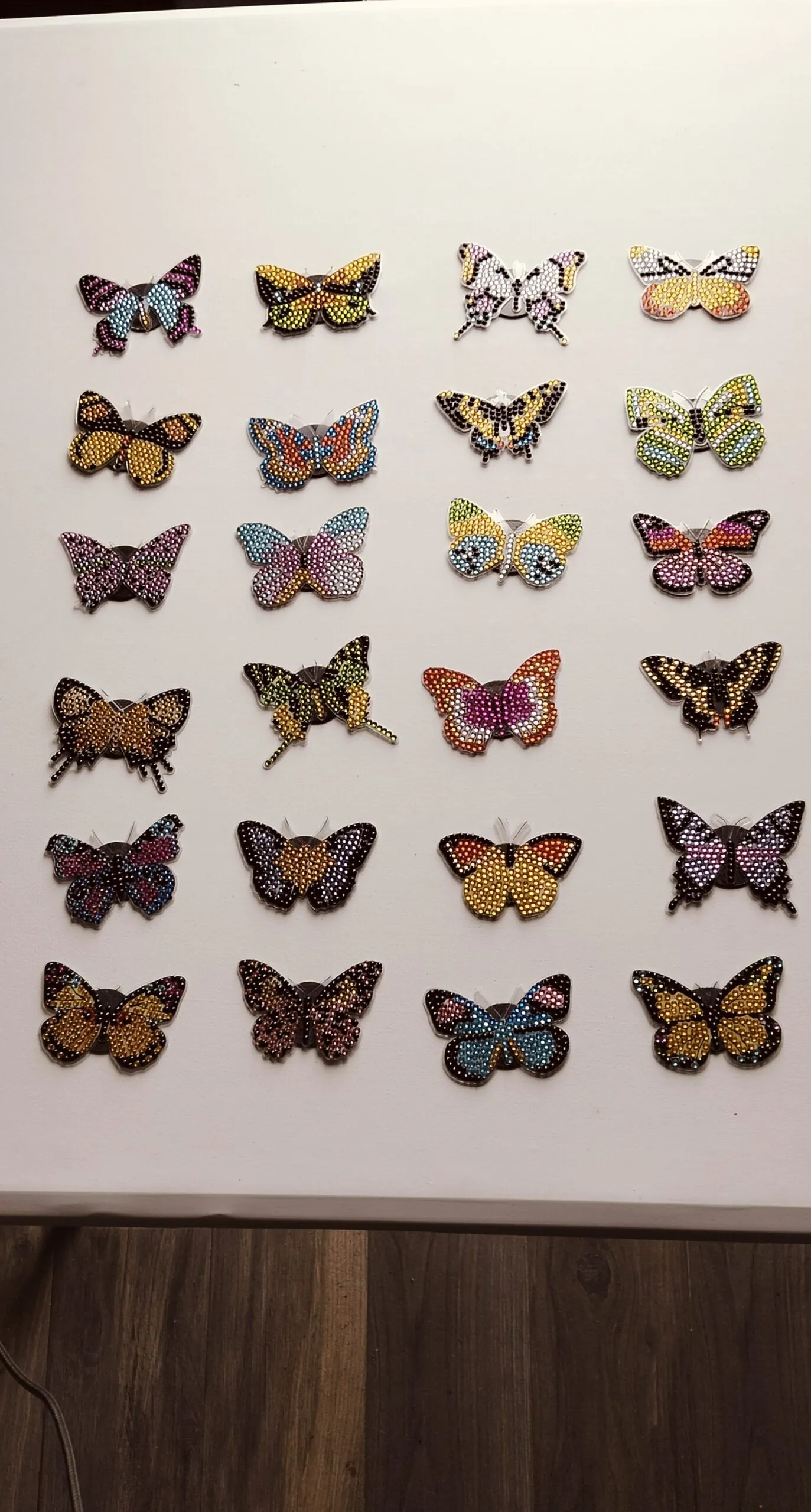 Imanes de mariposa