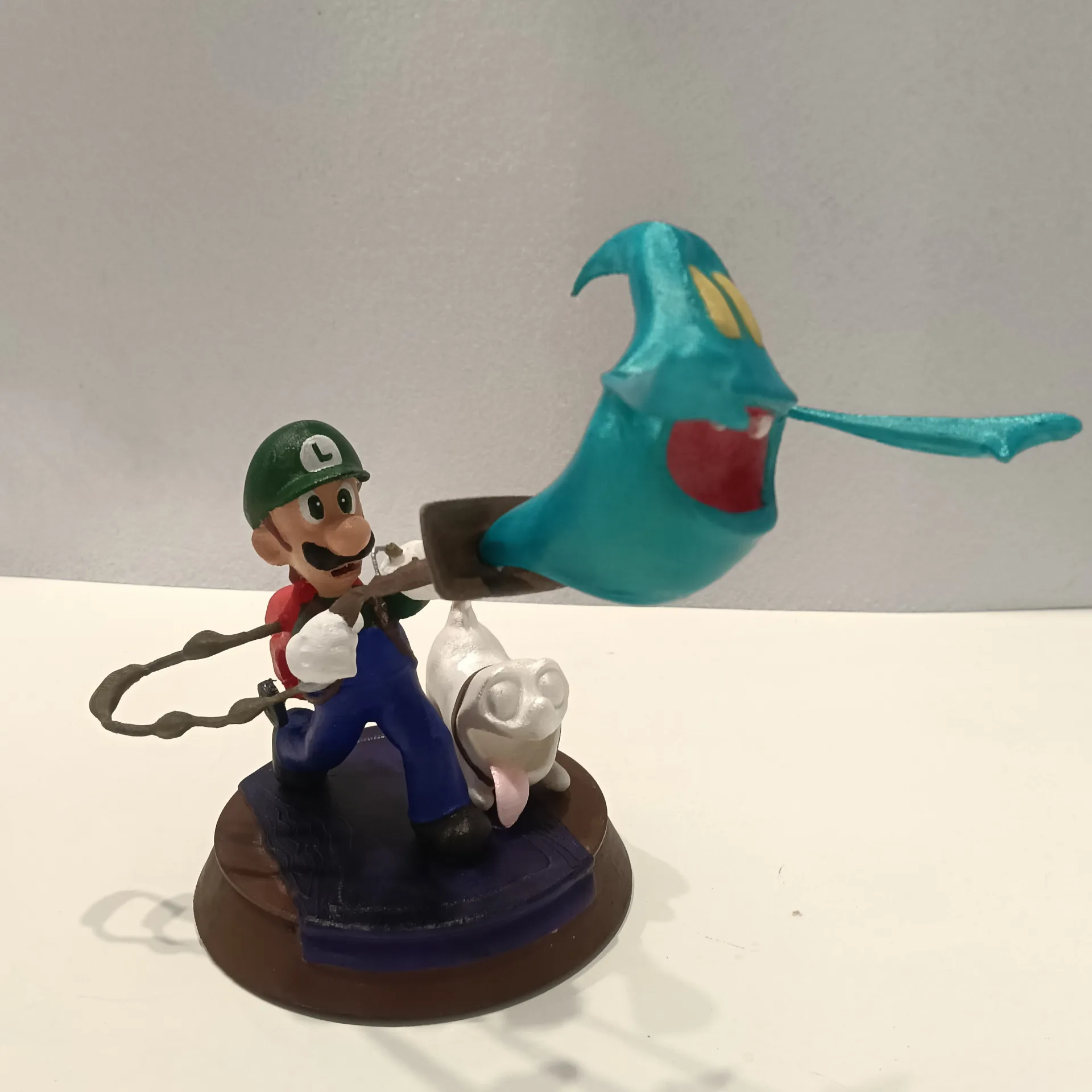 Diorama de Luigi's Mansion