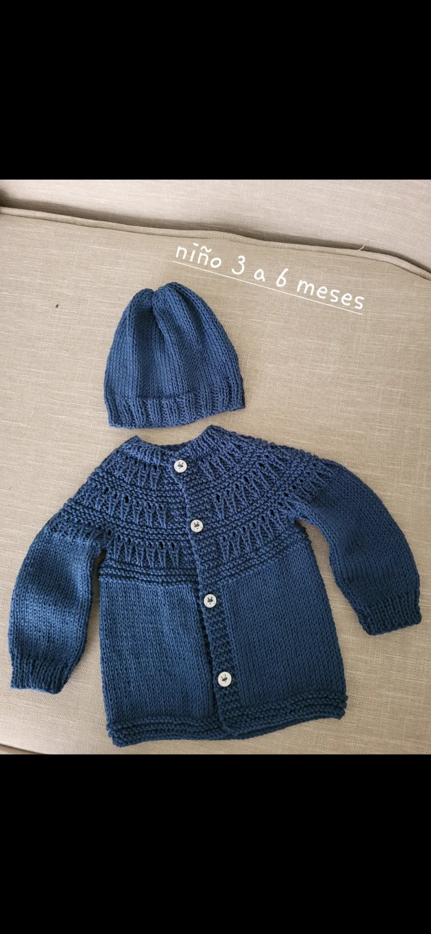 Handmade baby knits (Prendas de punto para bebé hechas a mano) - Imagen 4