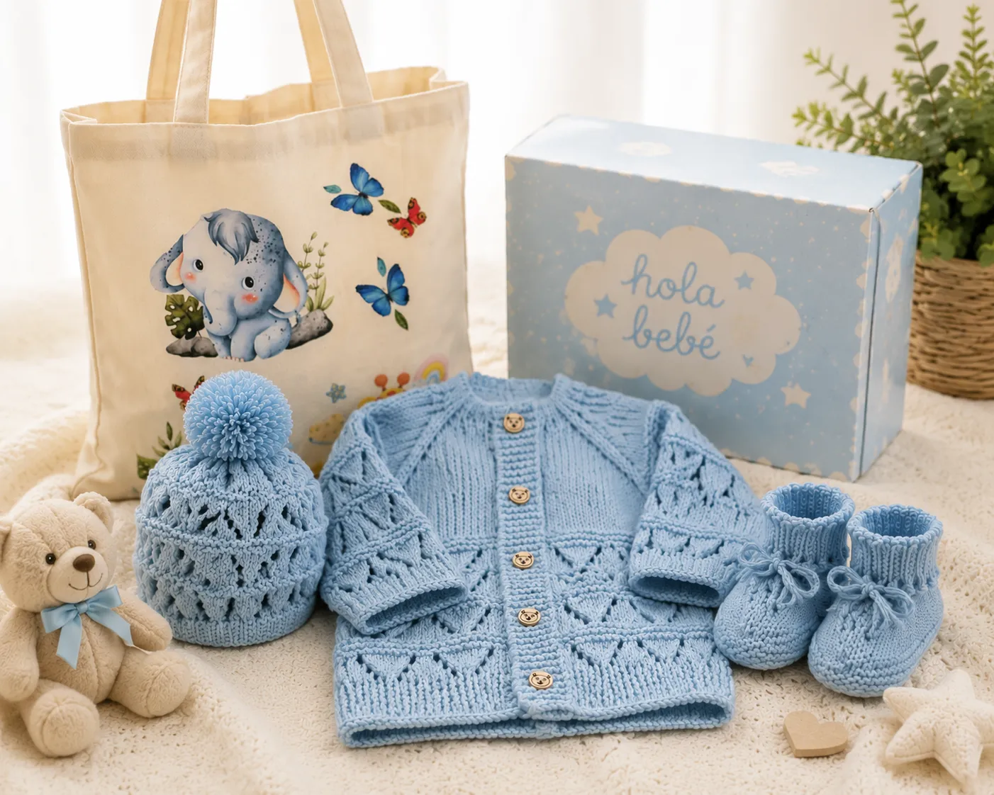 Handmade baby knits (Prendas de punto para bebé hechas a mano)