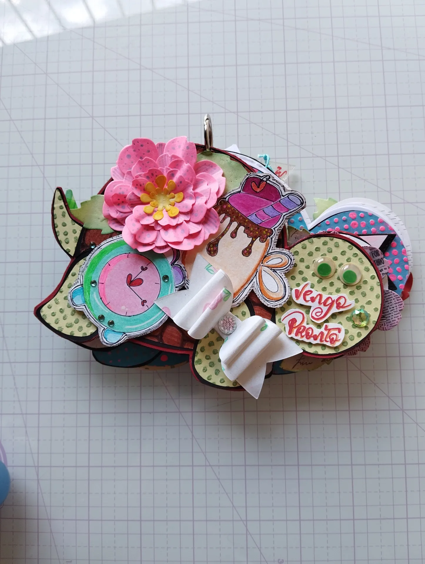 Mini block de notas artesanal