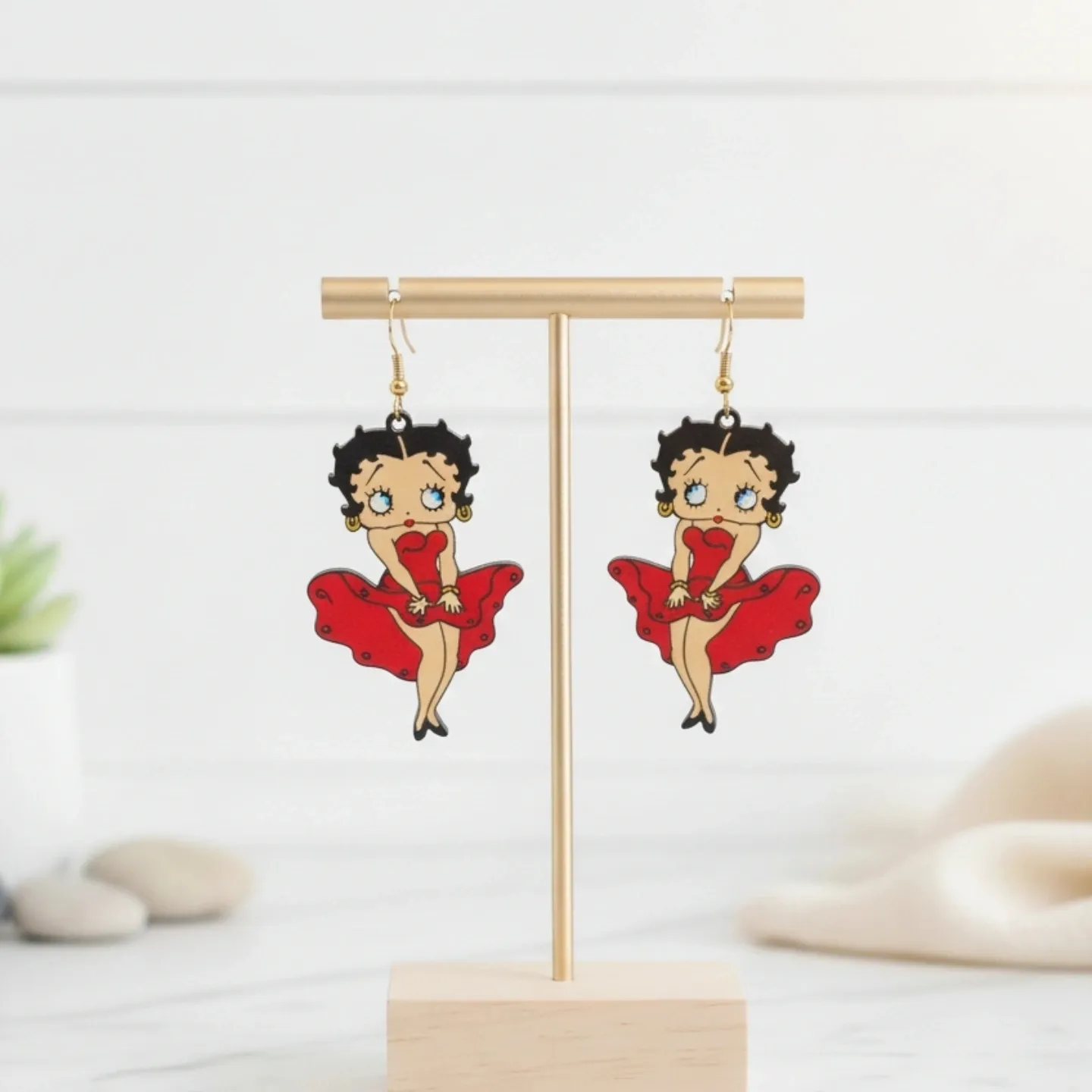 Pendientes Betty Boop
