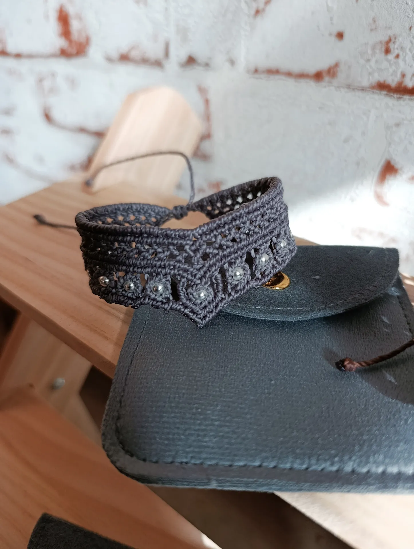 Pulsera de macramé 