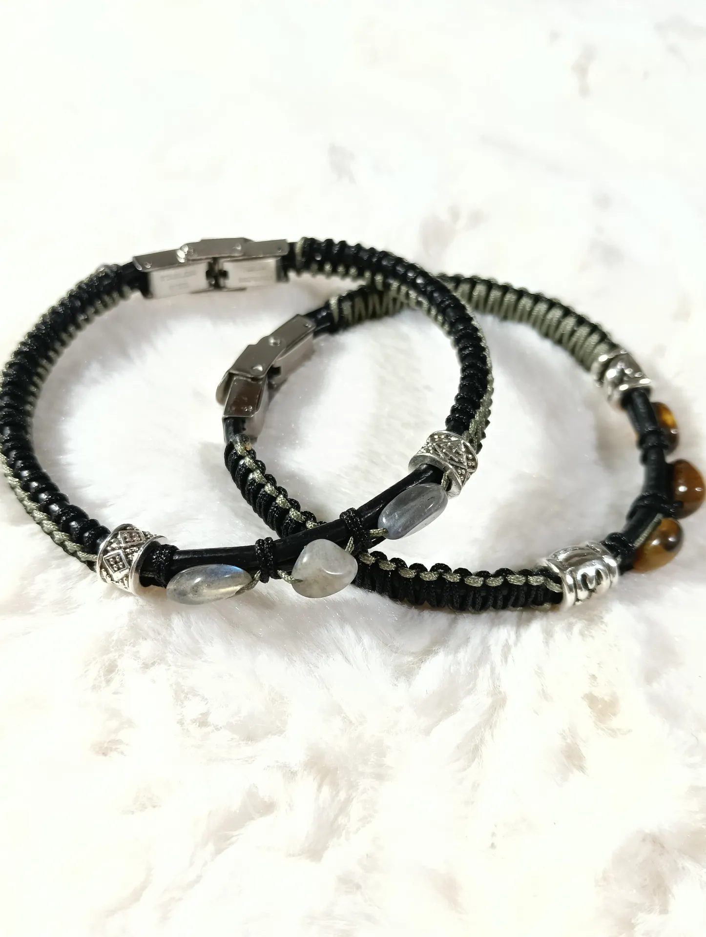 Pulsera hombre/unisex labradorita  - Imagen 3