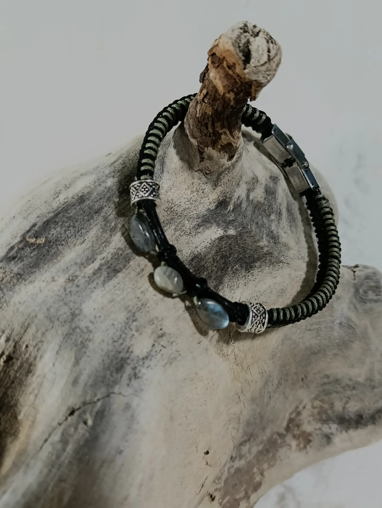 Pulsera hombre/unisex labradorita  - Imagen 2