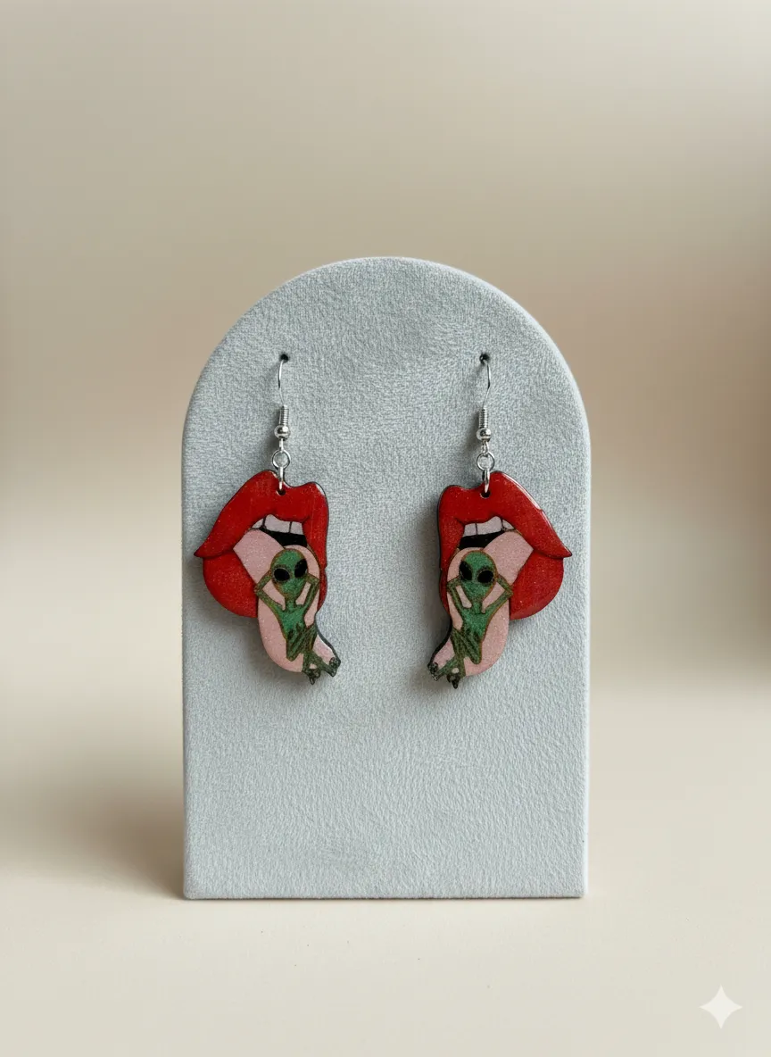 Pendientes Alien - Imagen 2