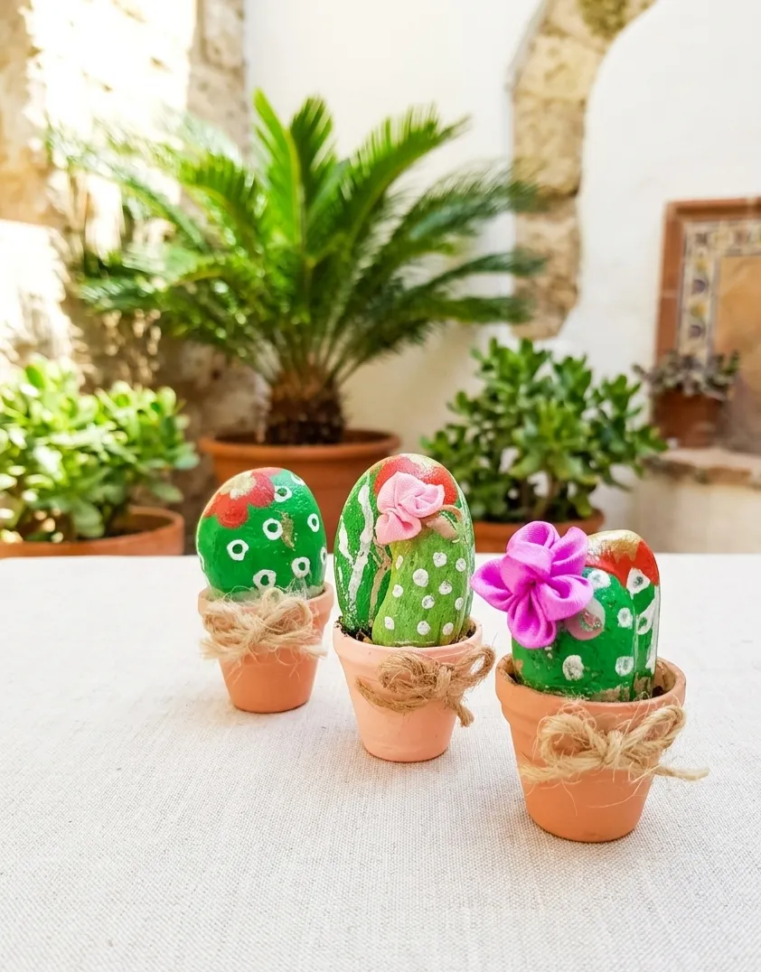 Set de 3 Mini Cactus Imán - Colección "Cactus Love"