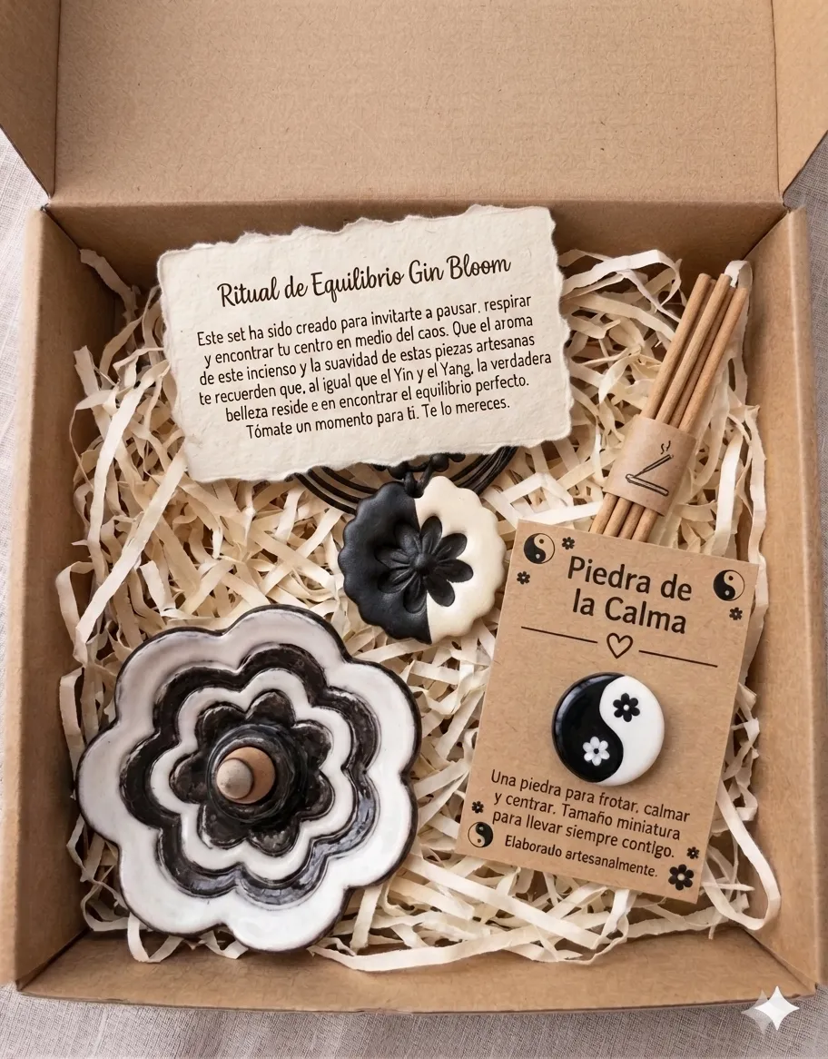 Set Gin Bloom: Ritual de Bienestar Artesanal