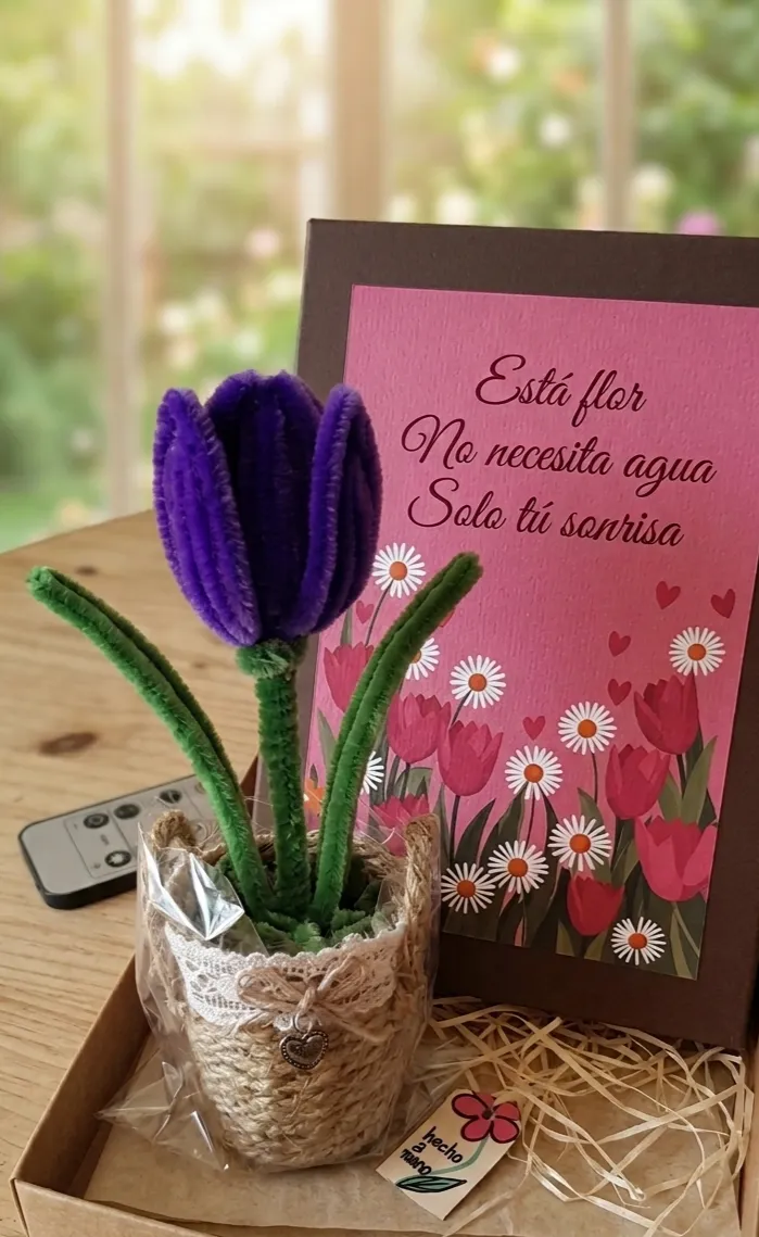 Flor Eterna: Detalle con Alma - Imagen 4