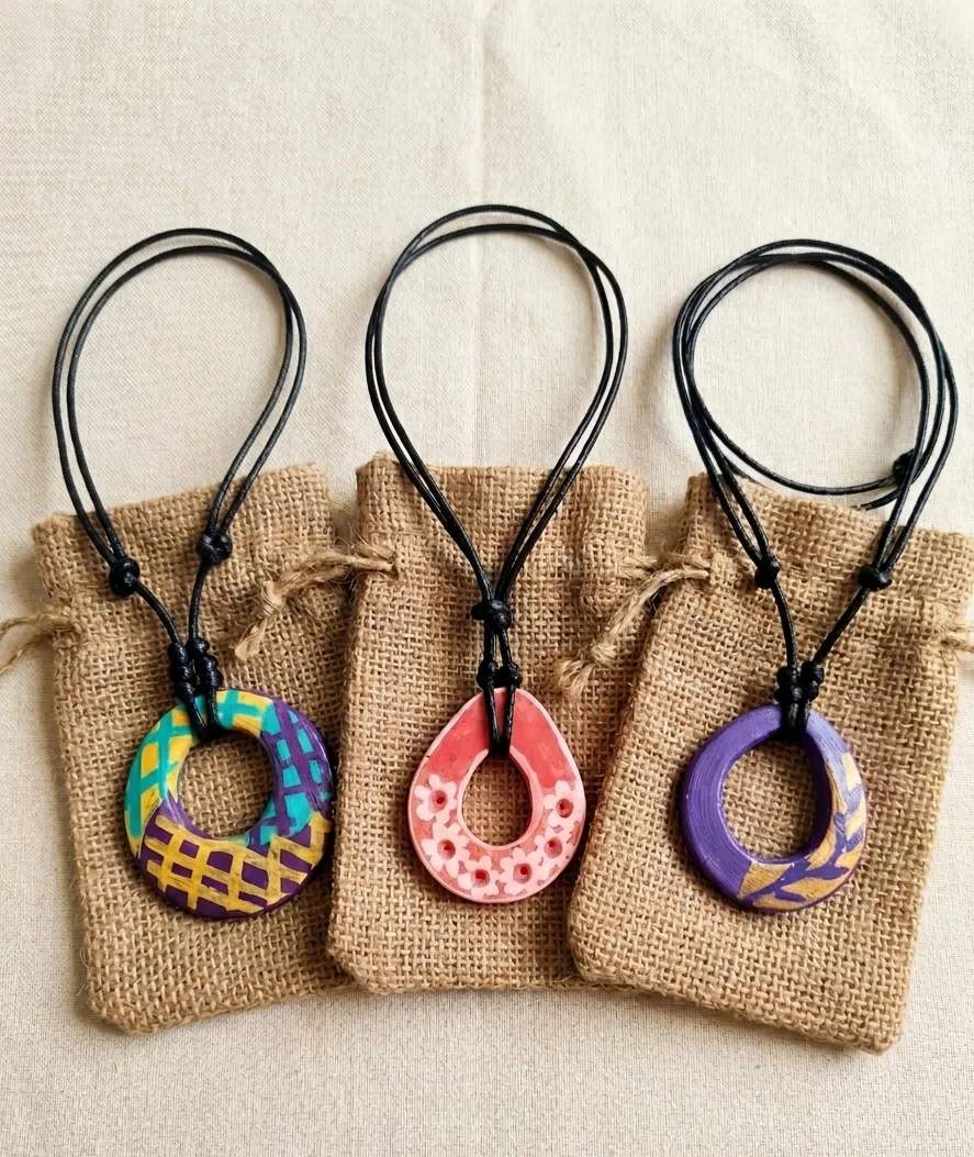 Colgantes Colección "Raíces de Arcilla"