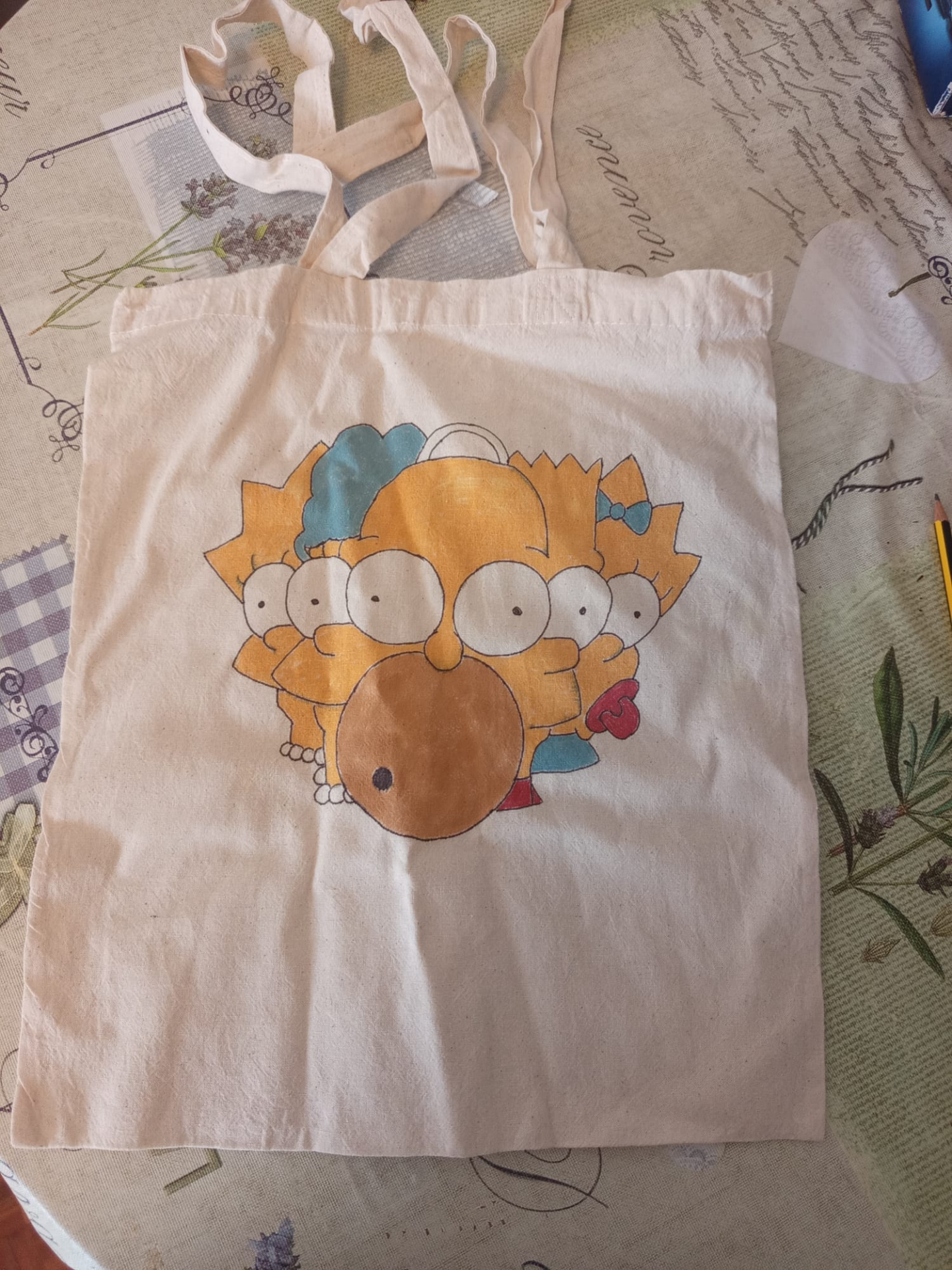 Totebags pintadas a mano