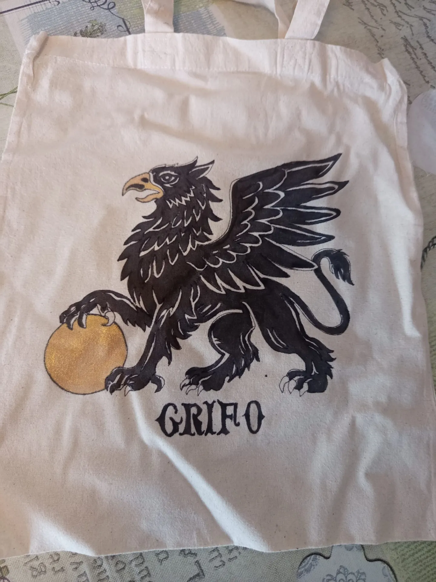 Totebags pintadas a mano