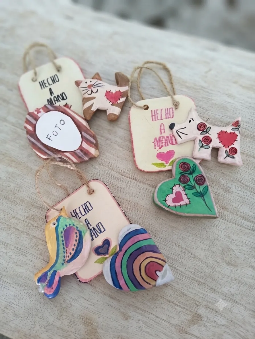 Pack de 2 Imanes Artesanales "Angie Pets" - Imagen 4