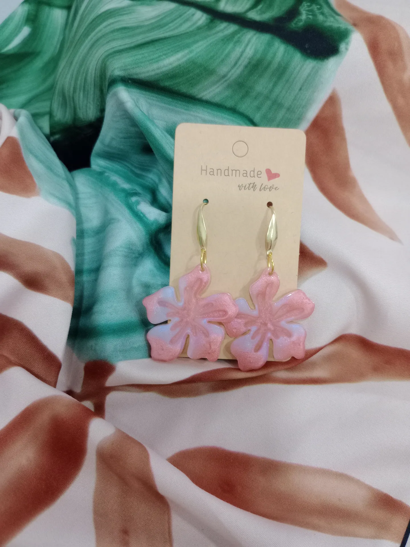 Pendientes flores - Imagen 2