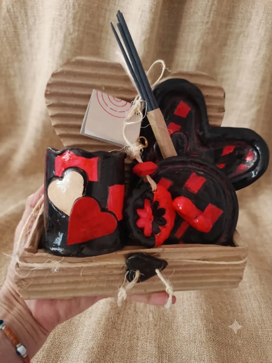 Set Artesanal "Corazón Rebelde" – Edición Exclusiva - Imagen 2