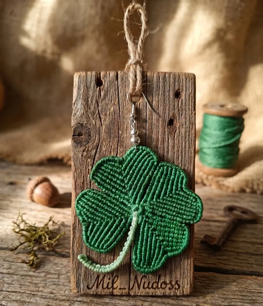 Aretes trébol 