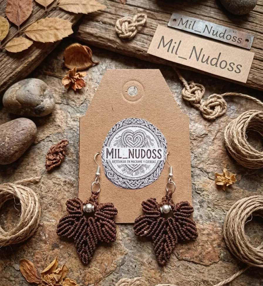 Aretes hoja 