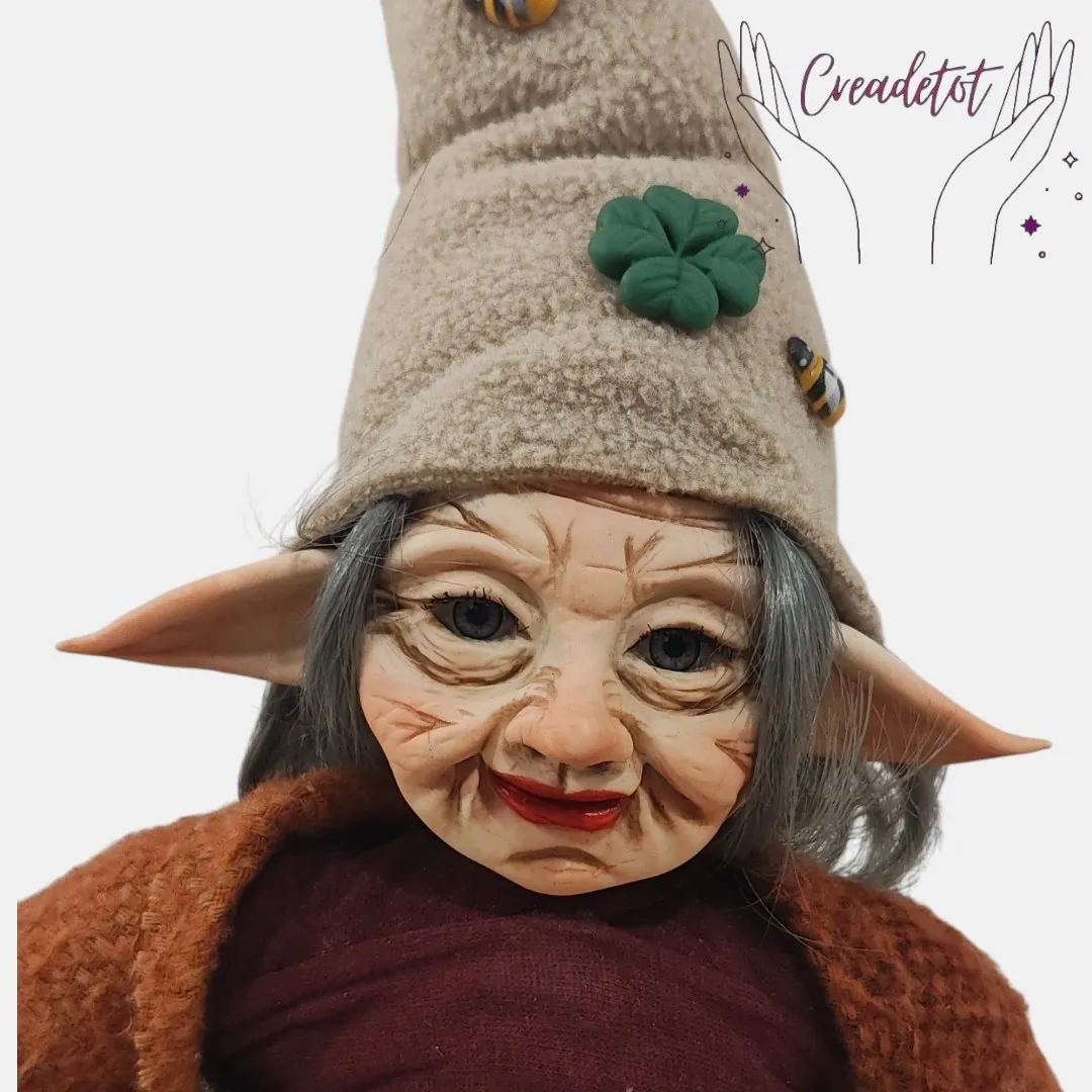 Duende anciana de la abundancia articulada - Imagen 3