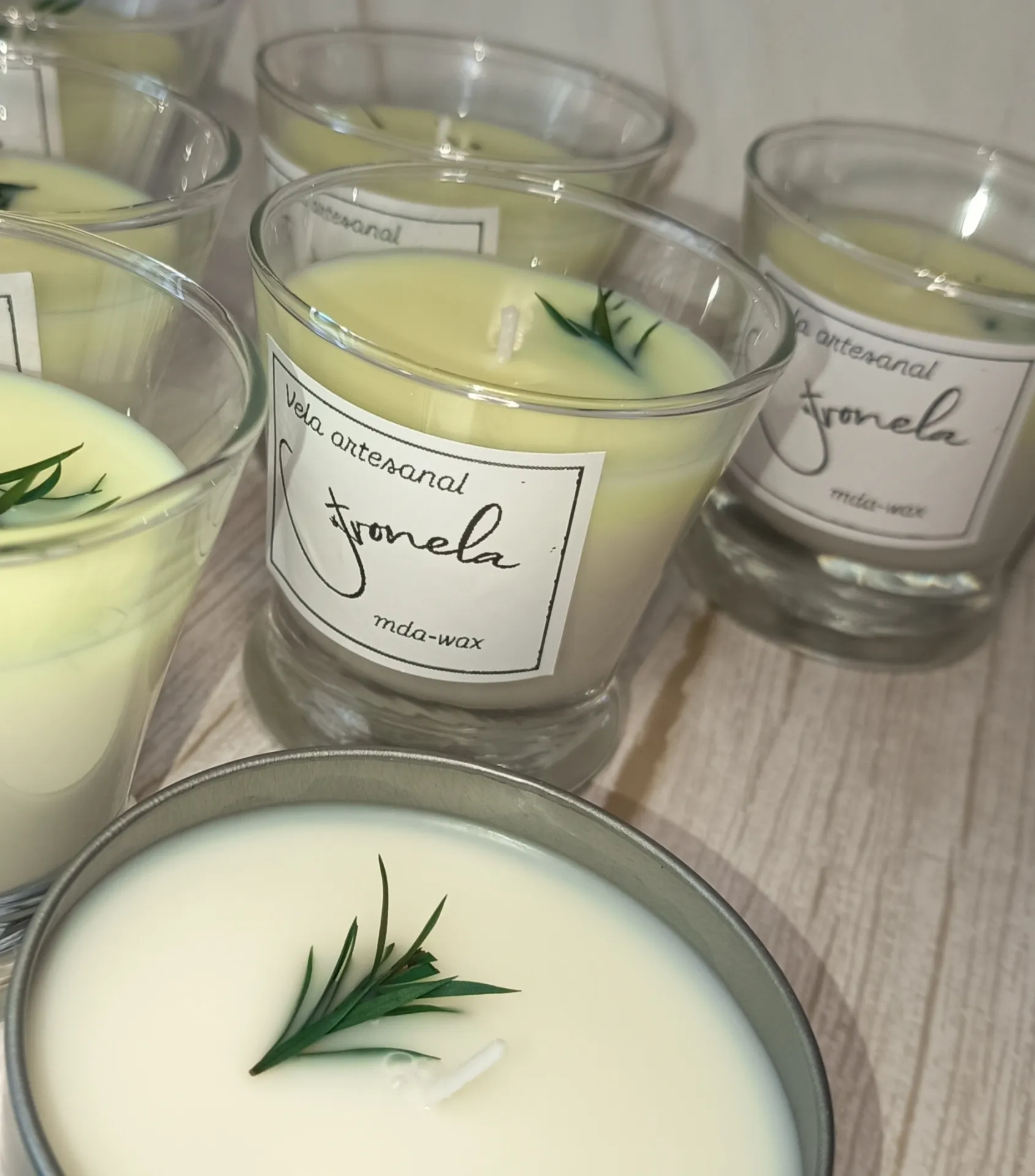 Velas Aromáticas Artesanales