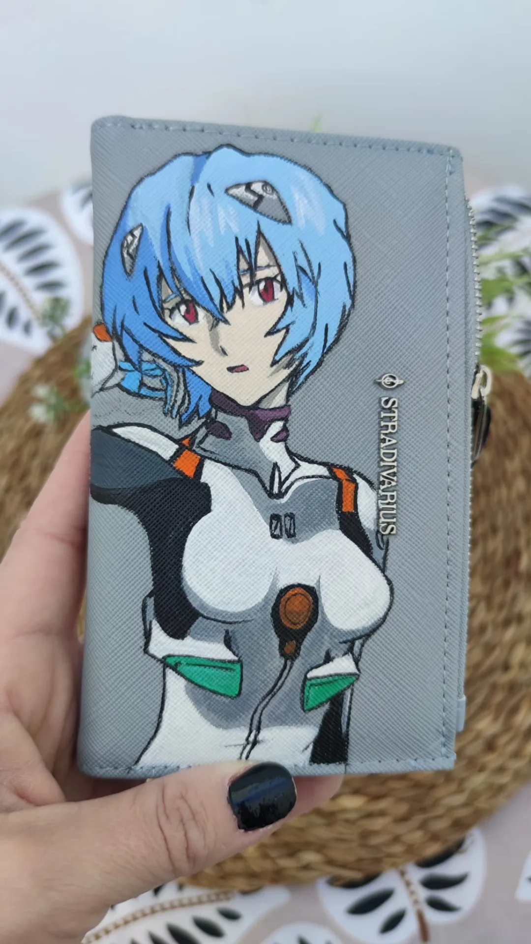 Cartera  Rey "evangelion"