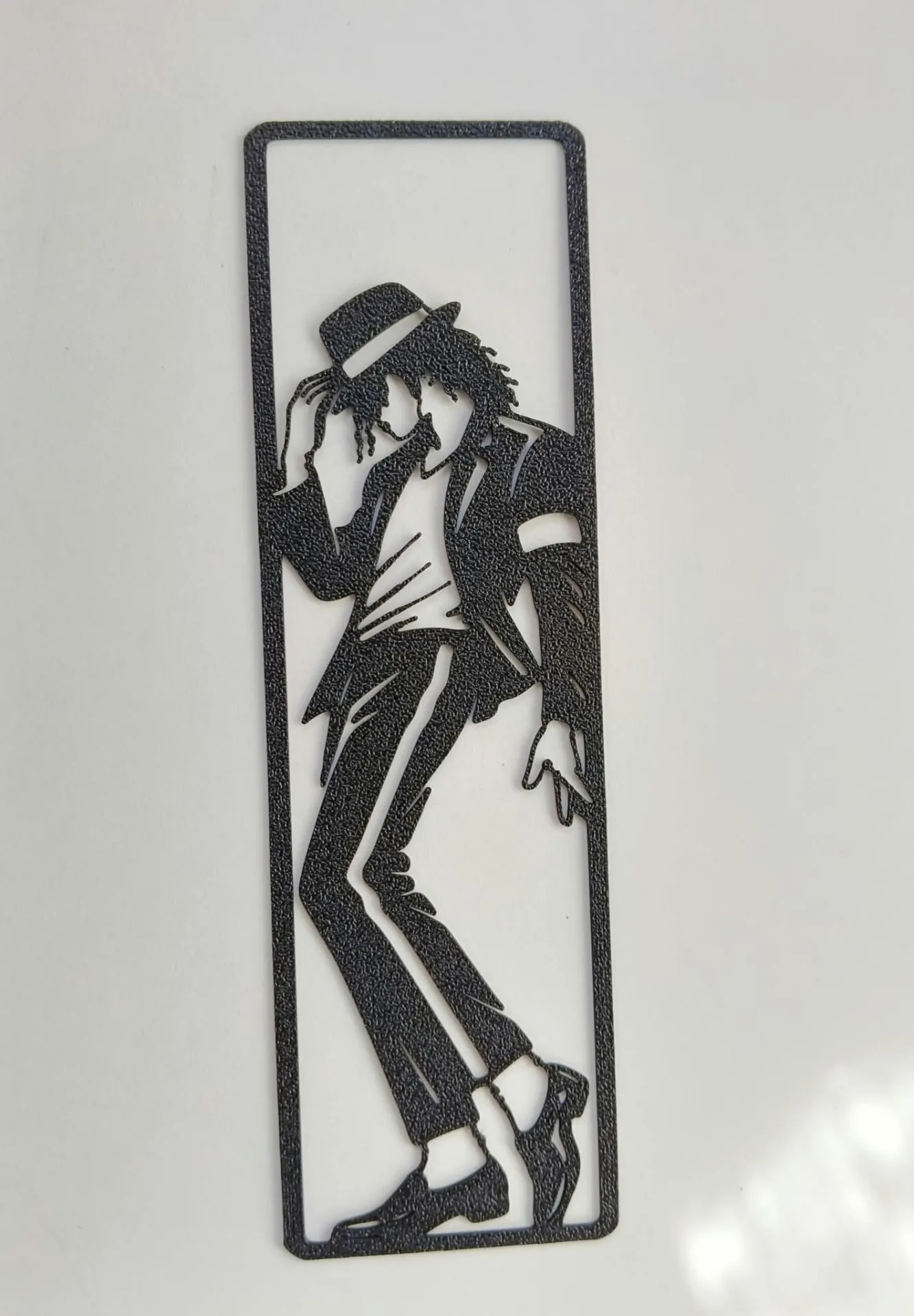 Marcapáginas artesanal Michael Jackson