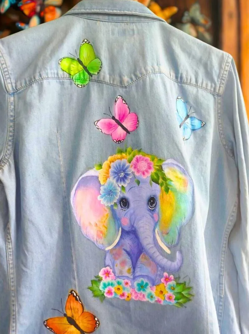 Chaqueta de mujer en jeans - Imagen 2