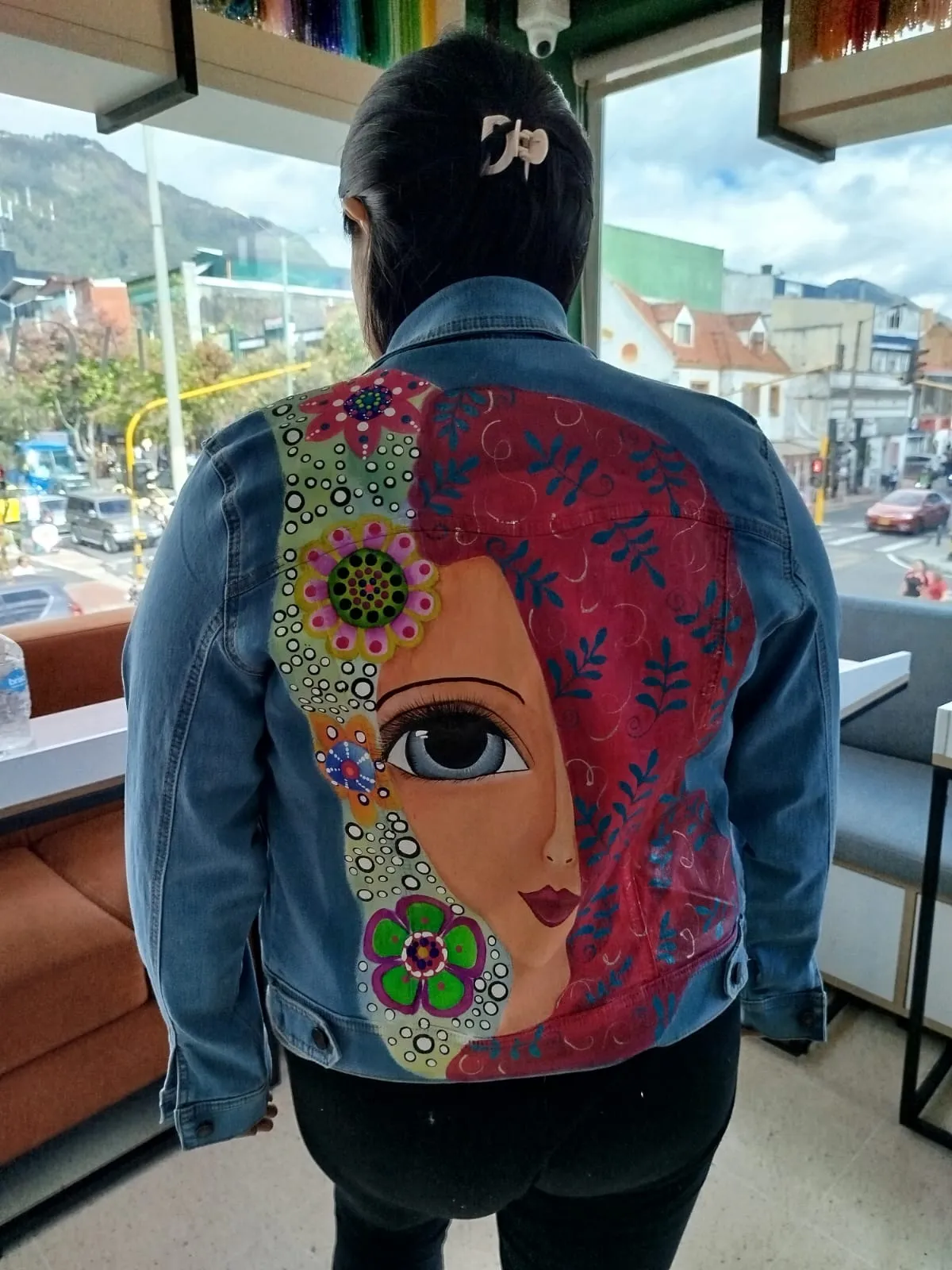 Chaqueta de mujer en jeans - Imagen 4
