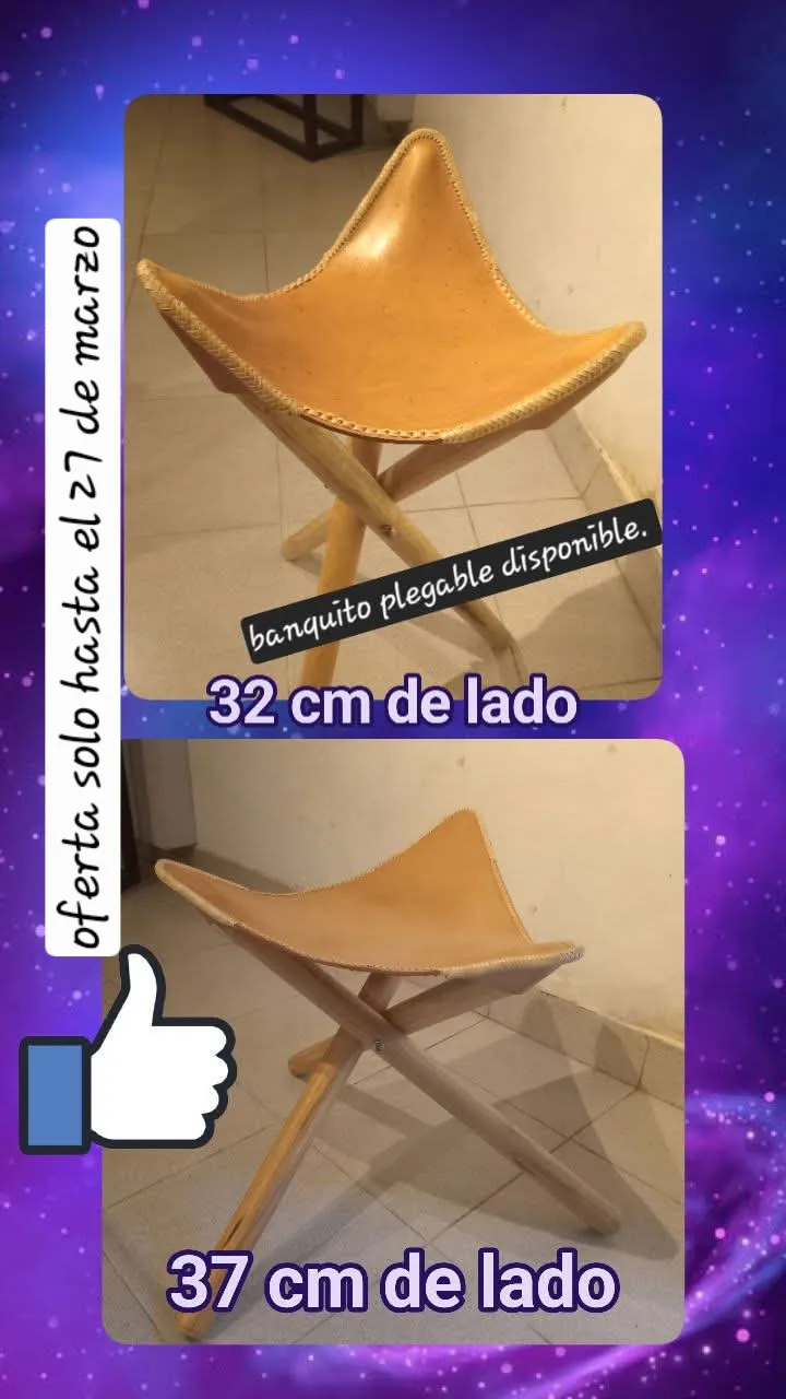 Banquito de 3 patas - Imagen 2