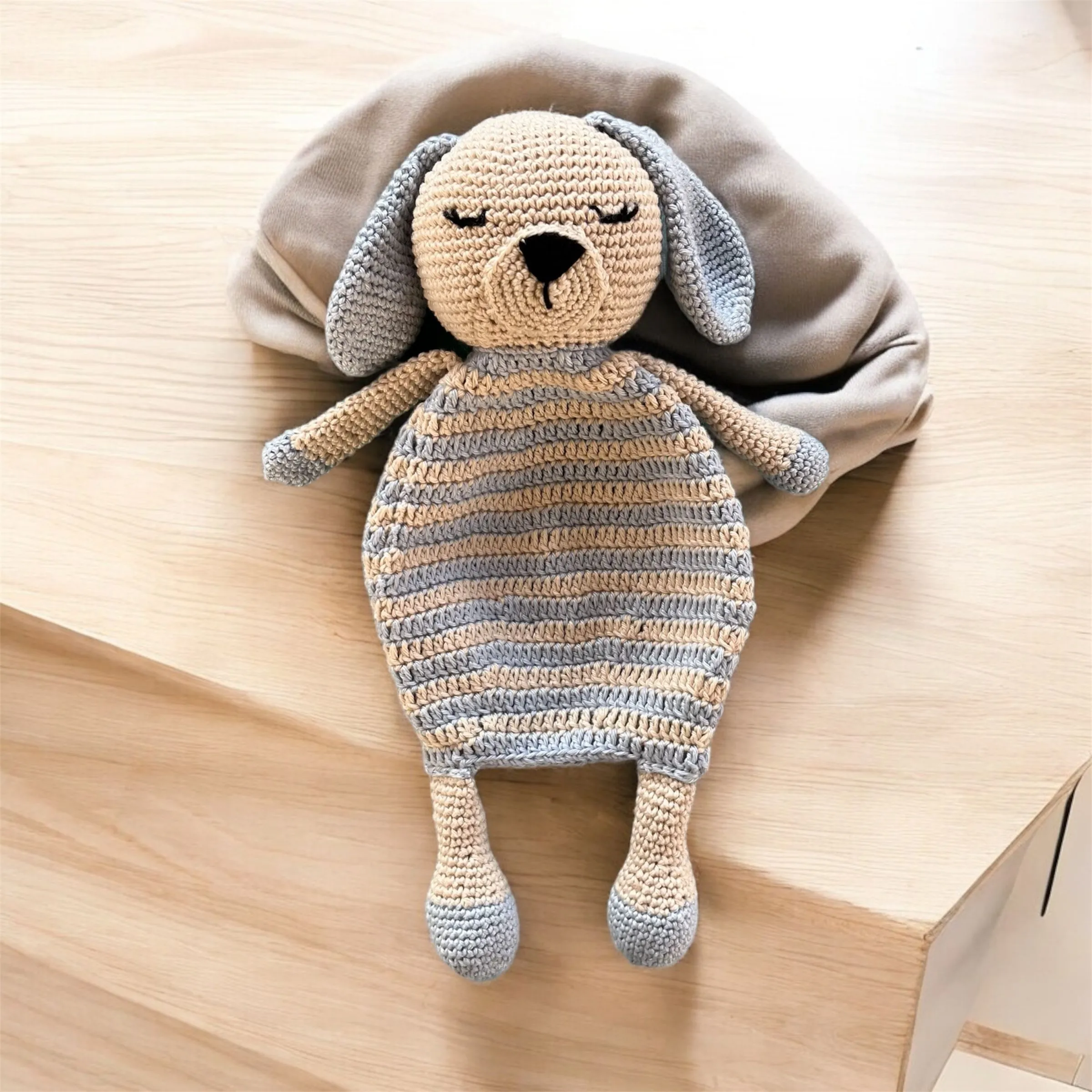 Perrito manta crochet