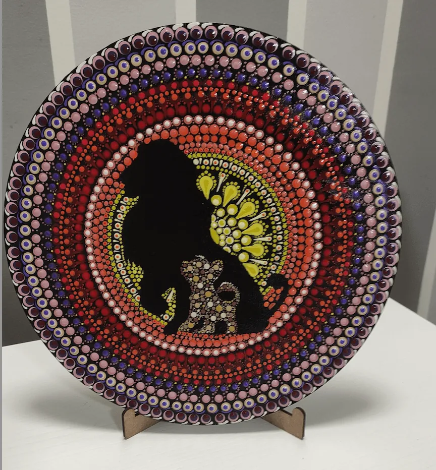 Mandala Rey León
