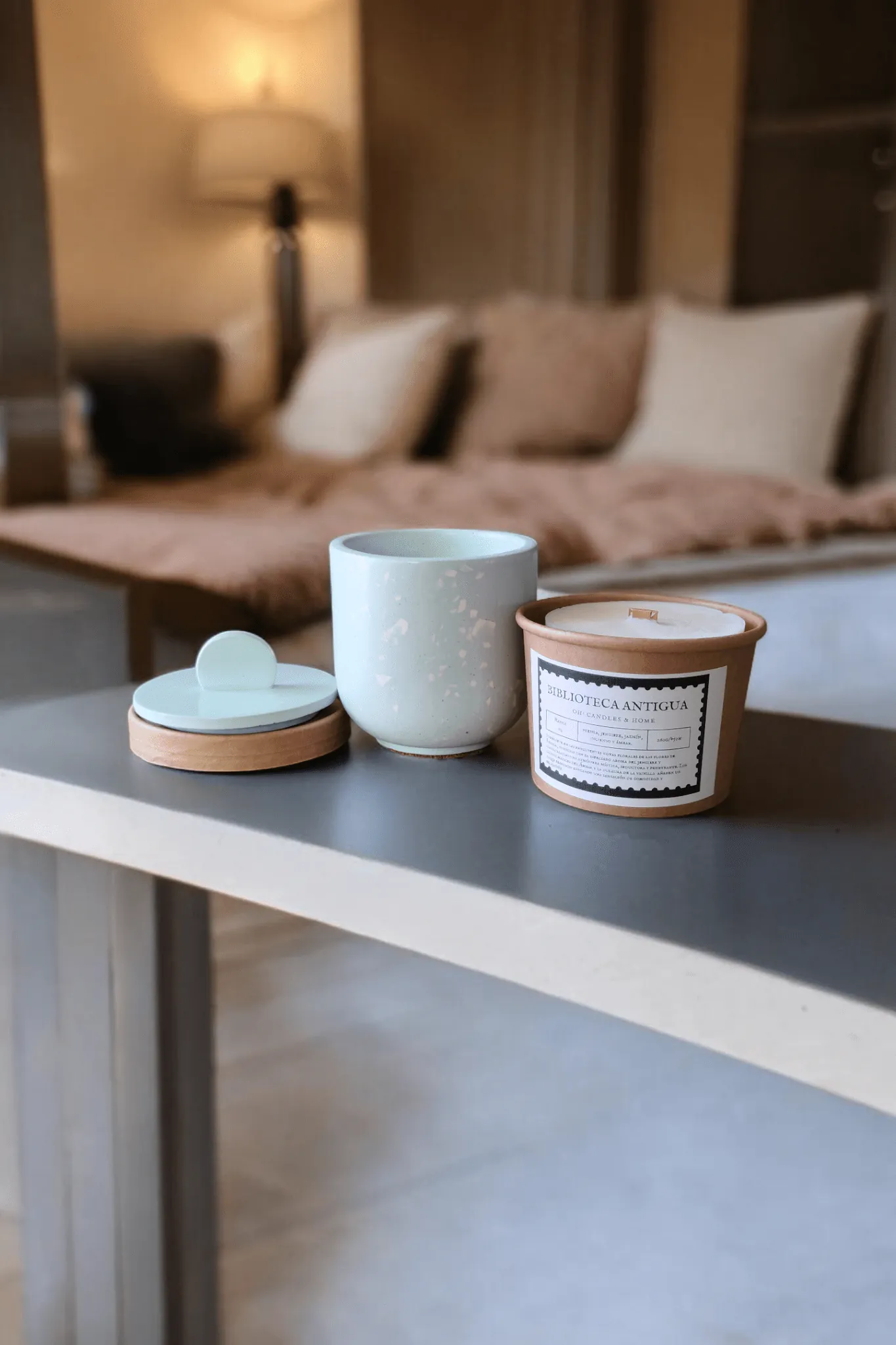 Velas en envases REFILL (Recargables)