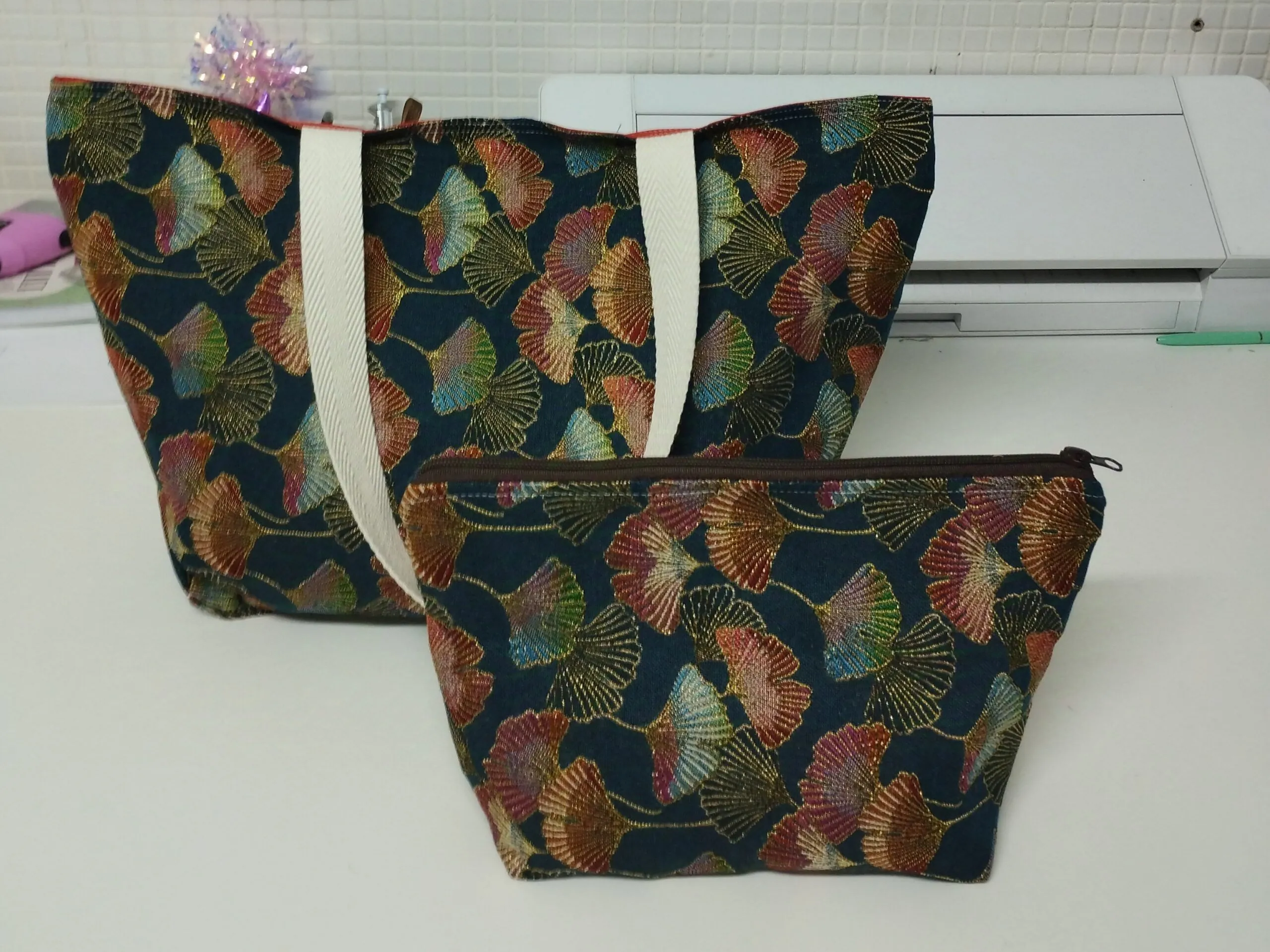 Bolso y neceser a juego