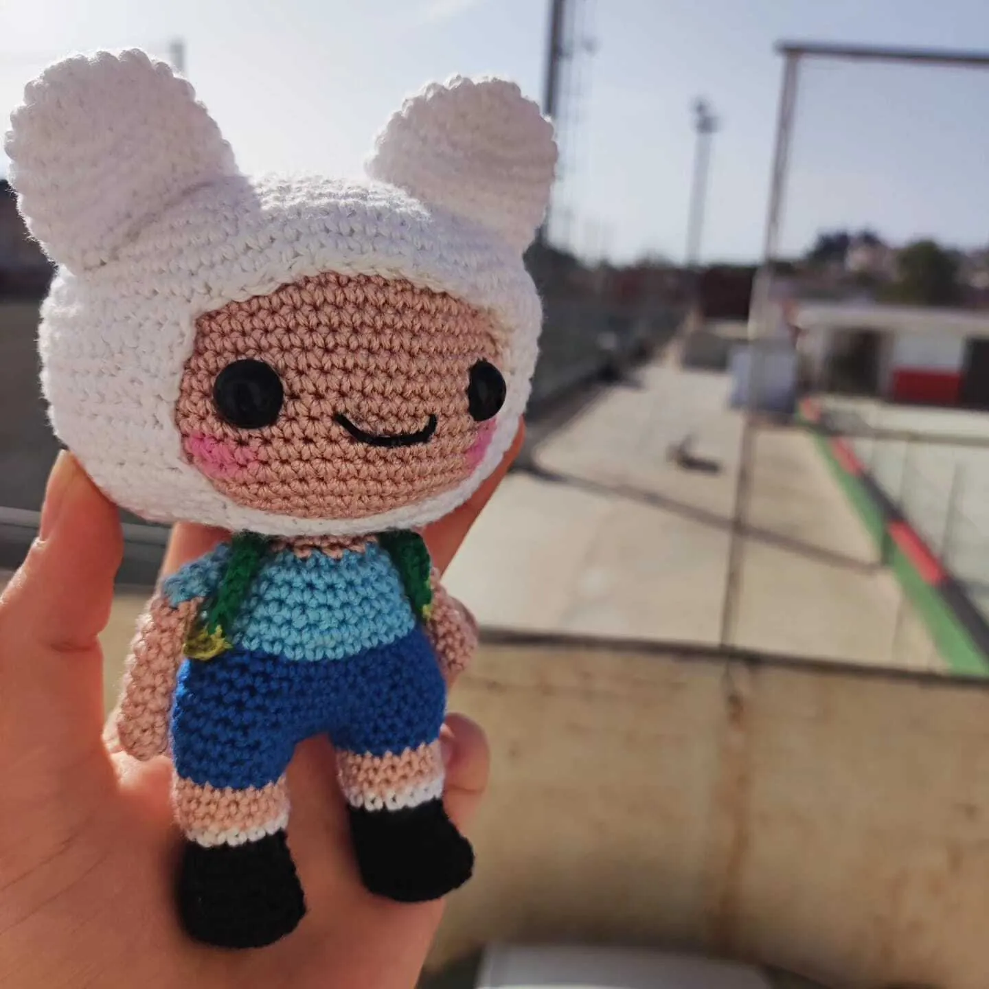 Amigurumi Finn en crochet