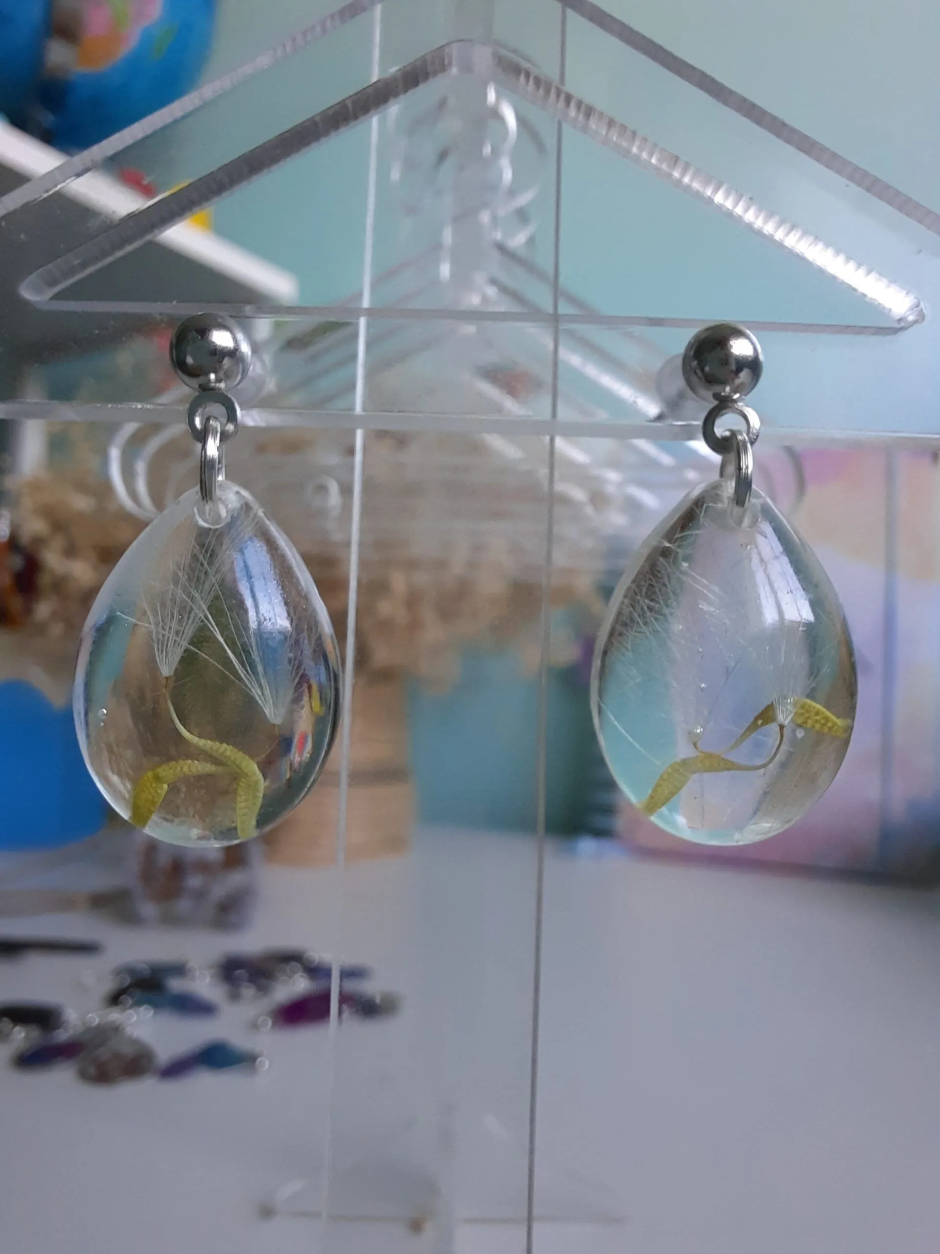 Pendientes diente de león - Imagen 2