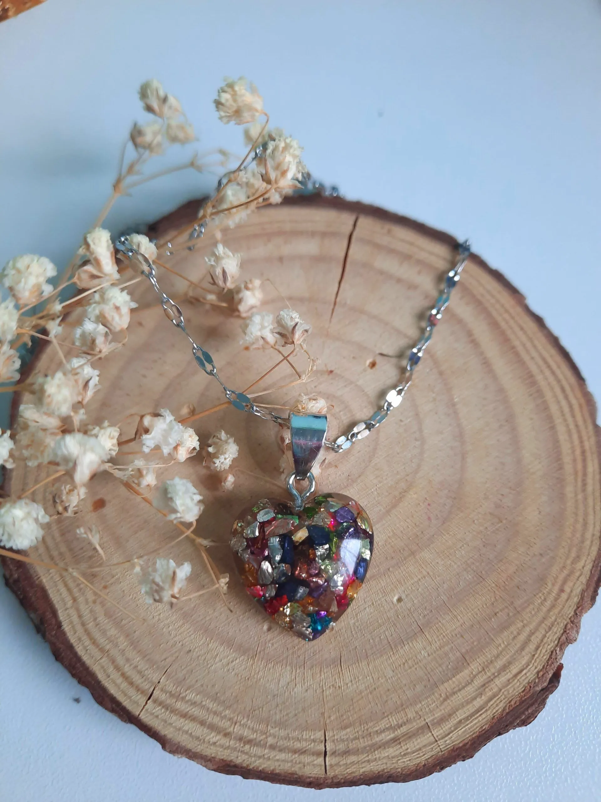 Collar Destellos de piedra