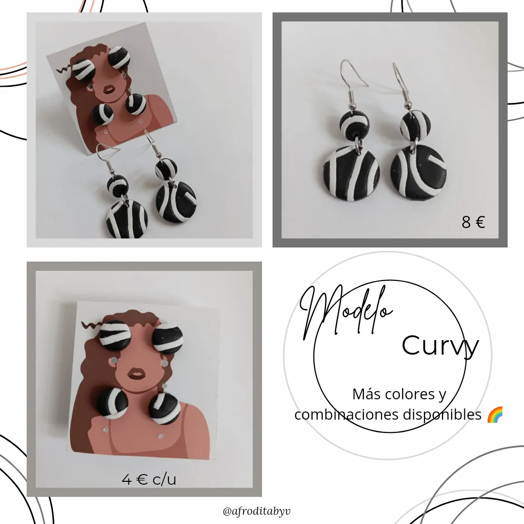 Pendientes Curvy