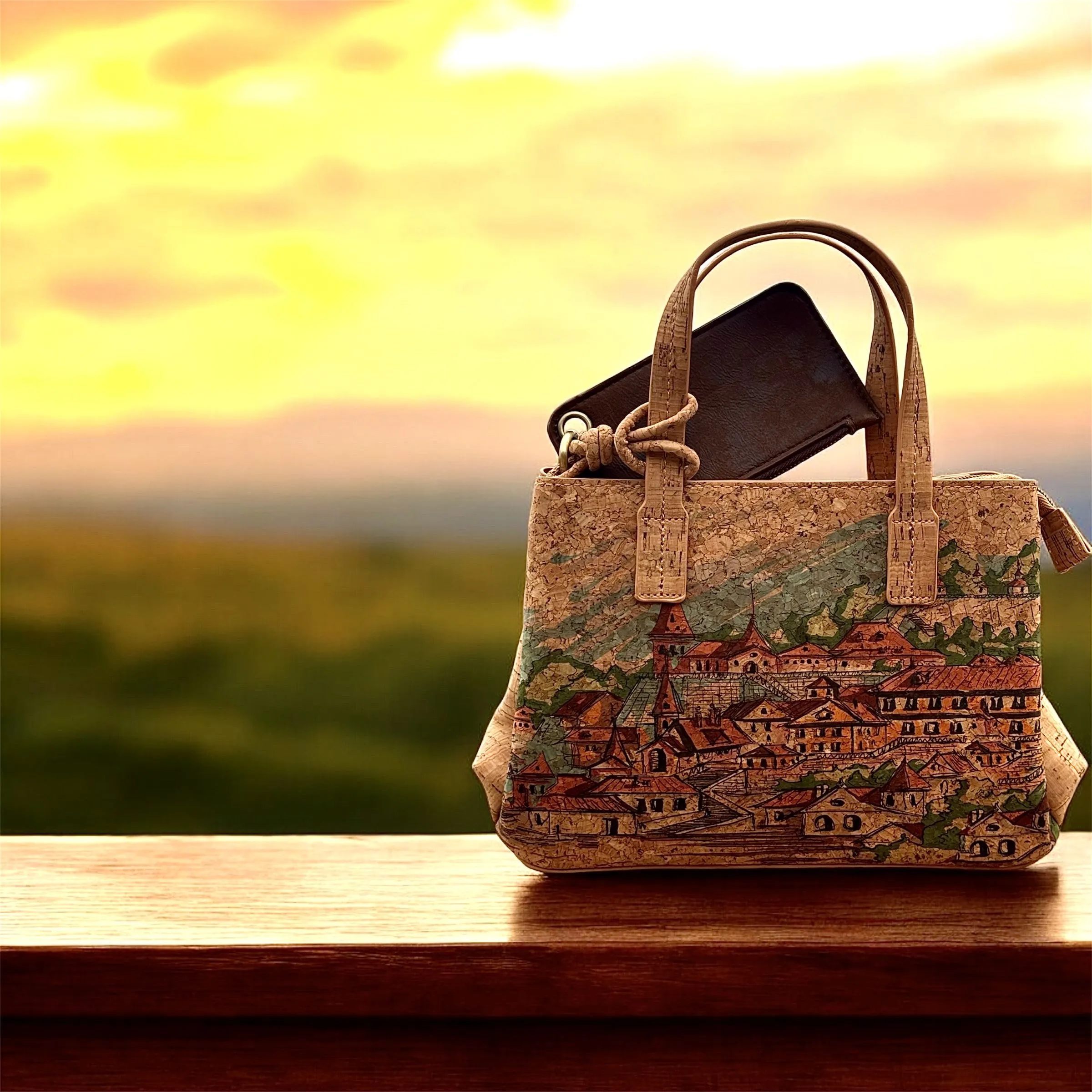 Bolso de mano bohemio con monedero - Imagen 2
