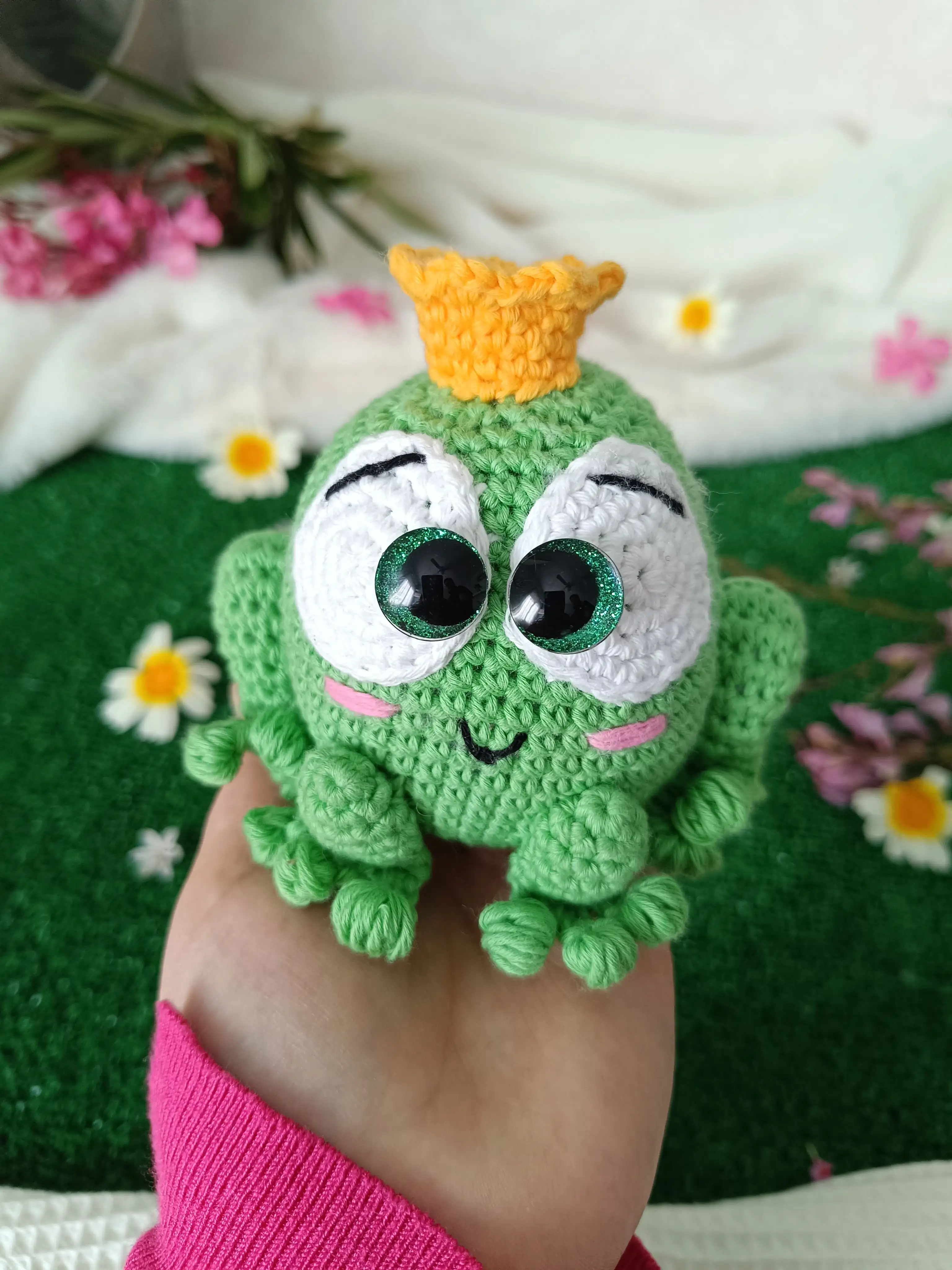 Ranita crochet - Imagen 3