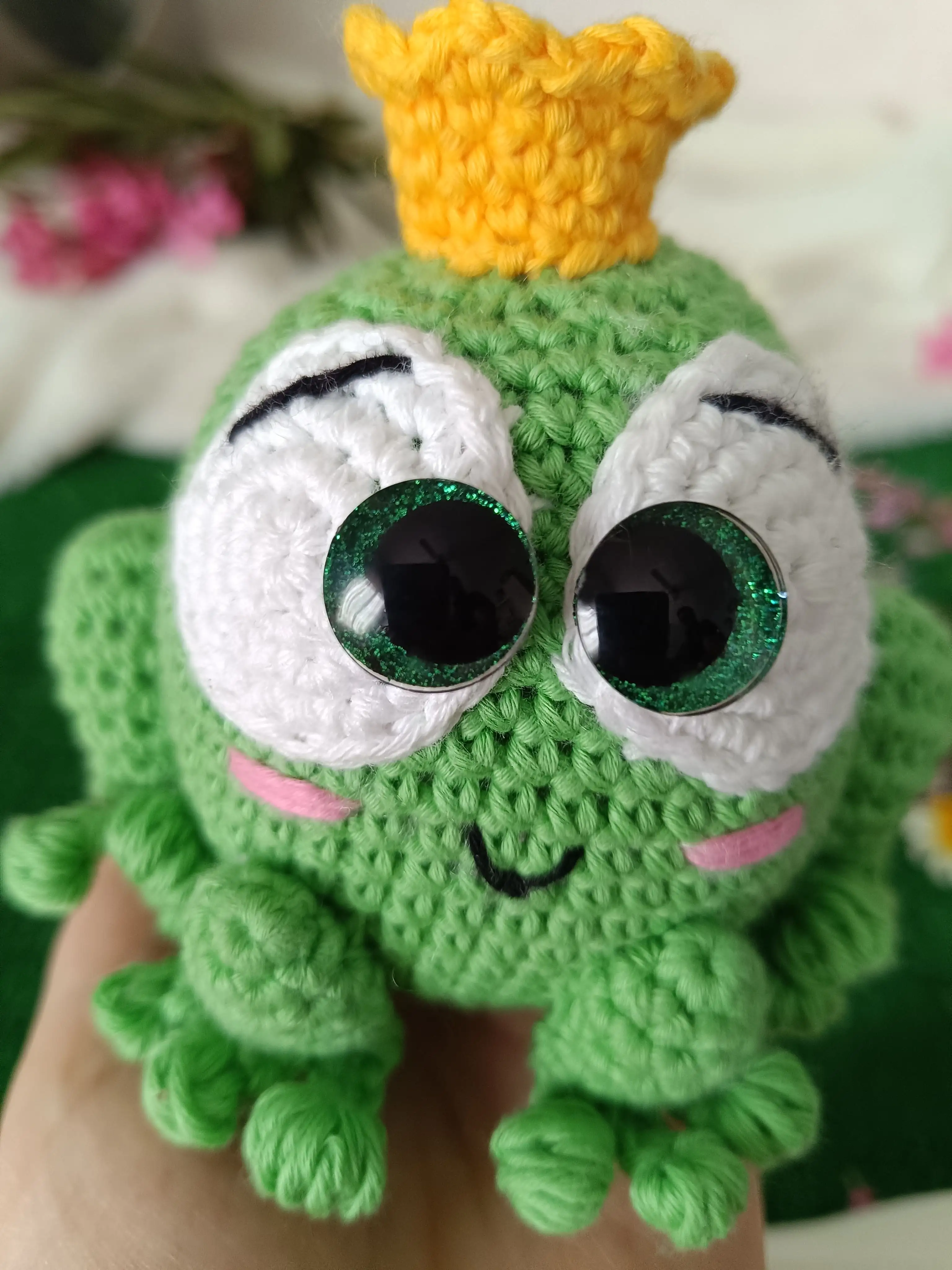 Ranita crochet - Imagen 5