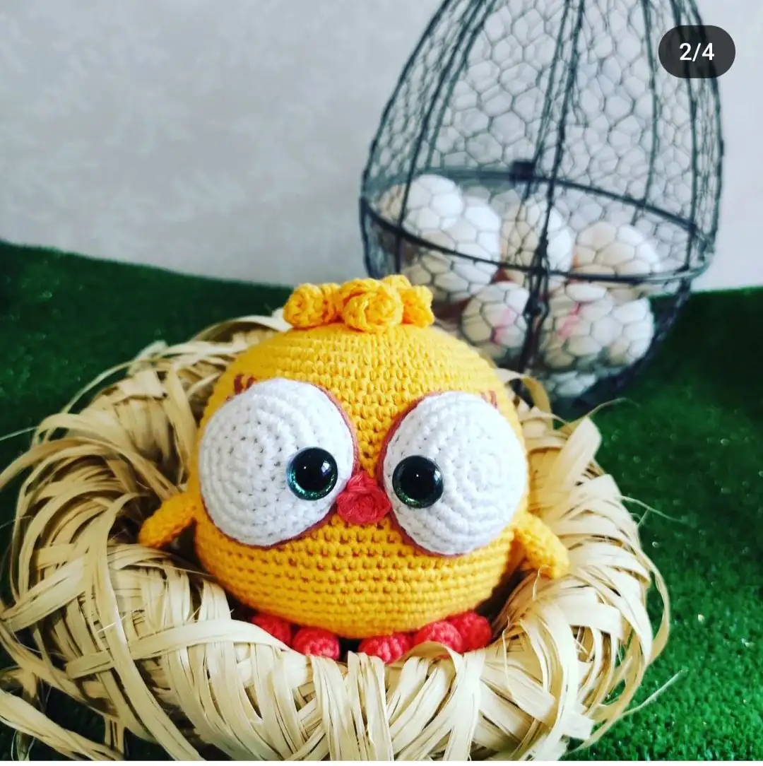 Pollito crochet  - Imagen 4