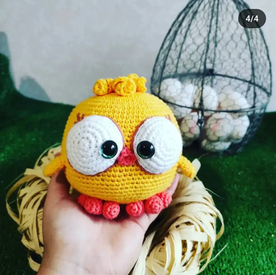 Pollito crochet  - Imagen 2