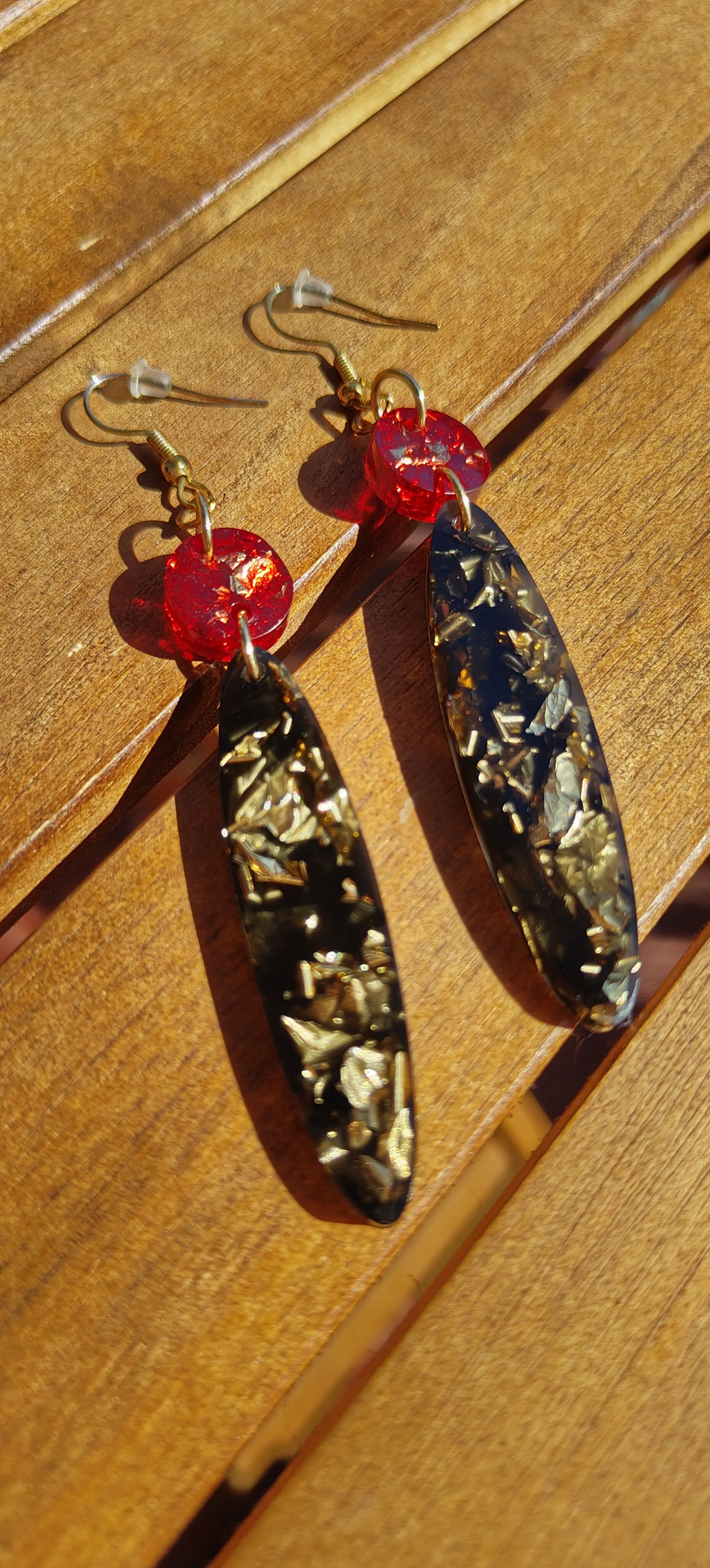 Pendientes Redondo combinado