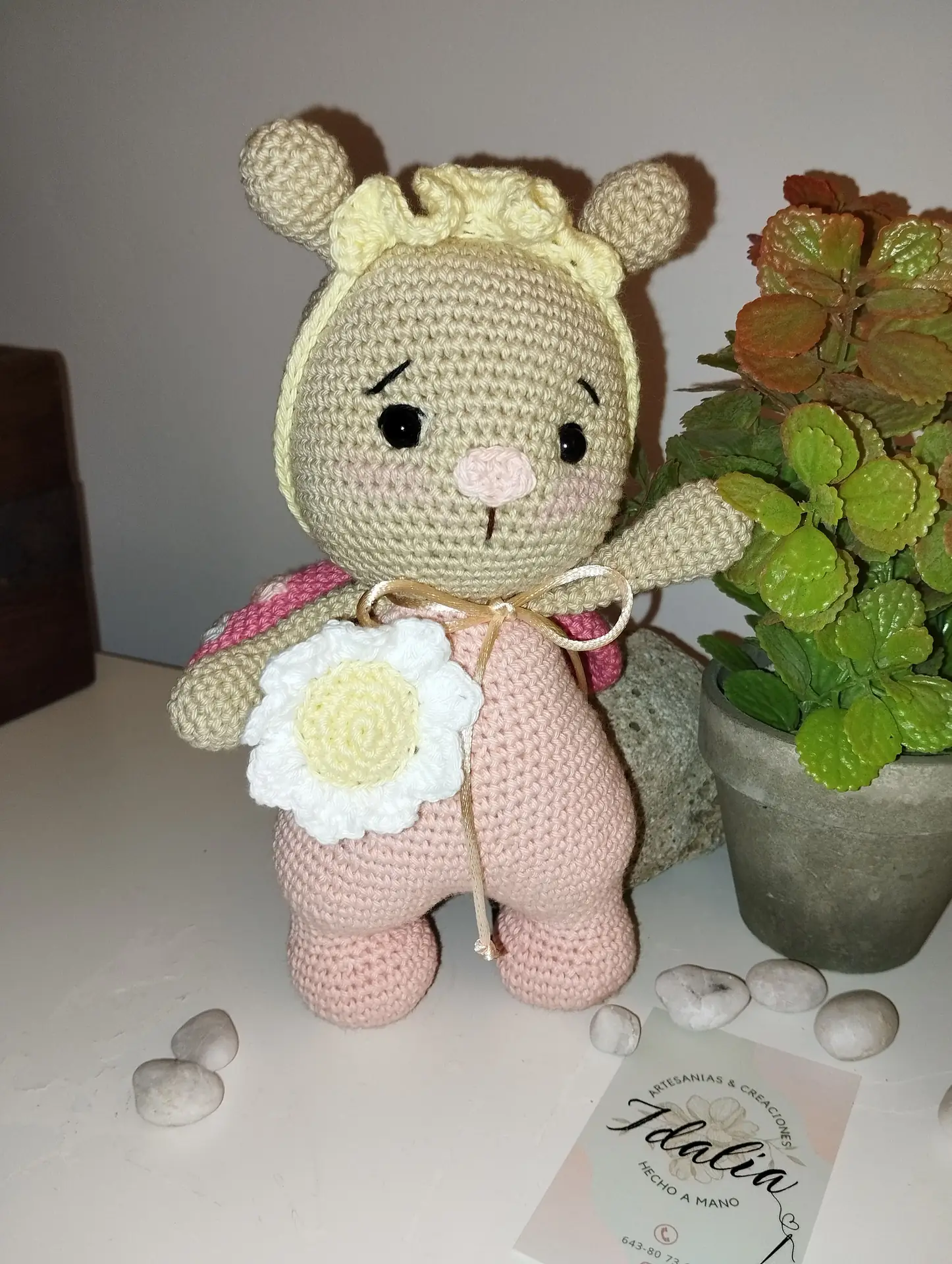 Amigurumi Cleo la mariquita y Bumble la abejita - Imagen 2