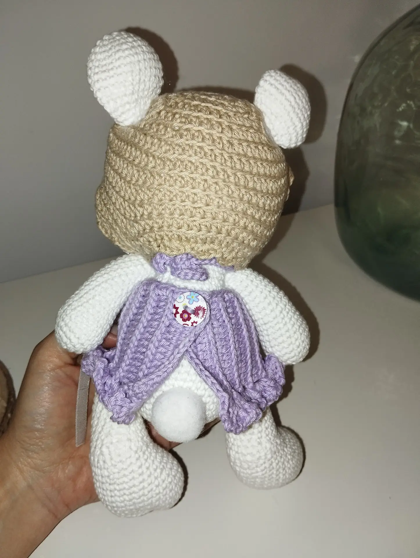 Conejita Pompom amigurumi - Imagen 3